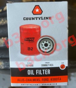 county line baldwin b2 oil filter fits ford 340b